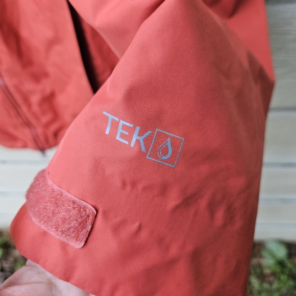 LL Bean orange winter coat 3X Plus small flaws - Picture 6 of 12